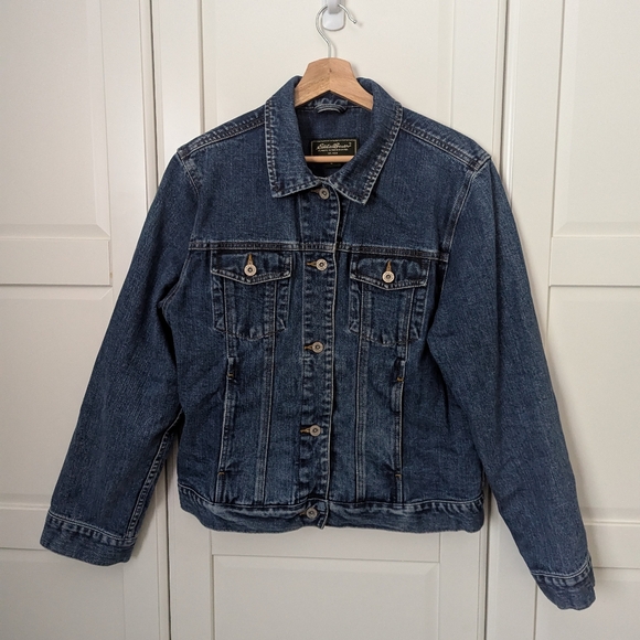 Eddie Bauer Denim Jacket - Picture 1 of 5